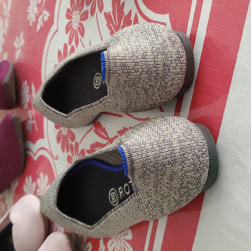 Rothy's Flats Collection Heathered Gray Sz 6.5w - Picture 4 of 7